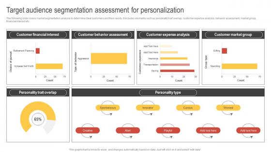 Big Data Marketing Target Audience Segmentation Assessment For Personalization MKT SS V