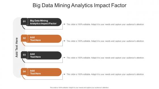 Big Data Mining Analytics Impact Factor In Powerpoint And Google Slides Cpb