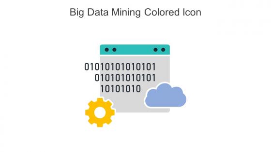 Big Data Mining Colored Icon In Powerpoint Pptx Png And Editable Eps Format