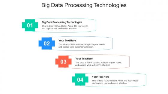 Big data processing technologies ppt powerpoint presentation portfolio background cpb