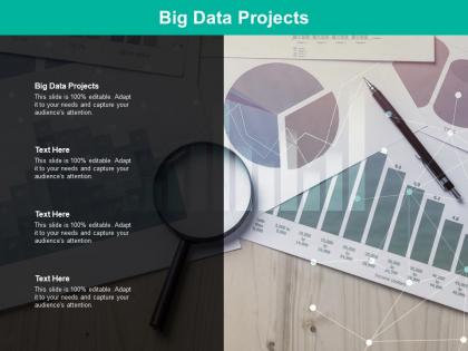 Big data projects ppt powerpoint presentation styles influencers cpb