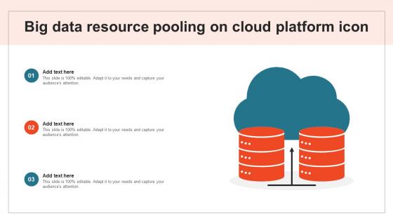 Big Data Resource Pooling On Cloud Platform Icon