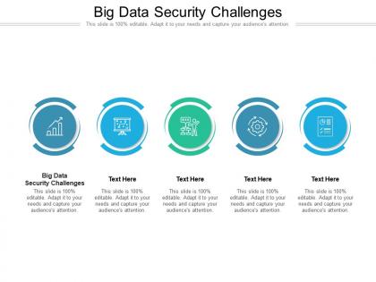 Big data security challenges ppt powerpoint presentation summary objects cpb