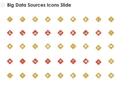 Big data sources icons slide checklist c1059 ppt powerpoint presentation styles slide