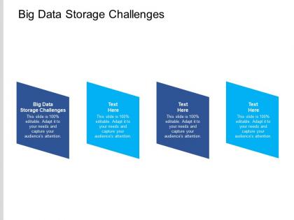 Big data storage challenges ppt powerpoint presentation design cpb