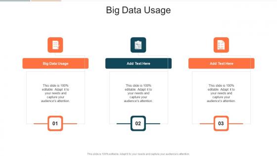Big Data Usage In Powerpoint And Google Slides Cpb
