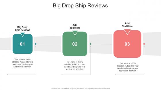 Big Drop Ship Reviews In Powerpoint And Google Slides Cpb