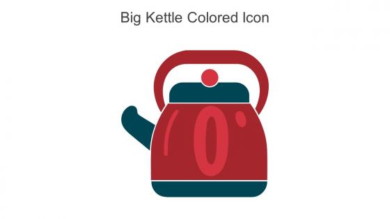 Big Kettle Colored Icon In Powerpoint Pptx Png And Editable Eps Format