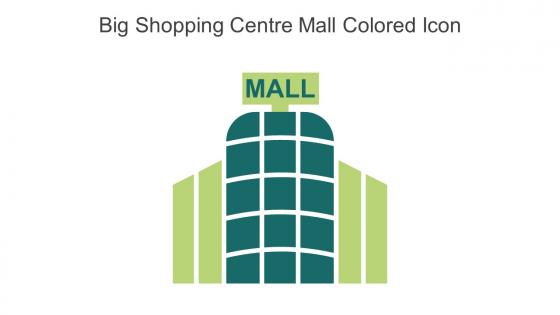 Big Shopping Centre Mall Colored Icon In Powerpoint Pptx Png And Editable Eps Format