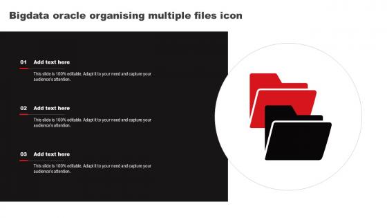Bigdata Oracle Organising Multiple Files Icon