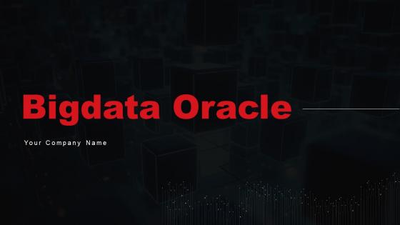 Bigdata Oracle Powerpoint PPT Template Bundles