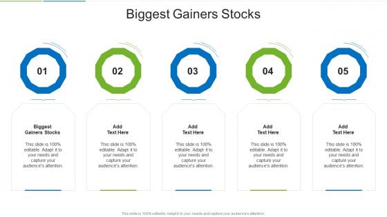 Biggest Gainers Stocks In Powerpoint And Google Slides Cpb