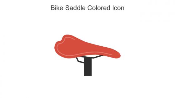 Bike Saddle Colored Icon In Powerpoint Pptx Png And Editable Eps Format