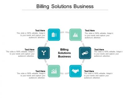 Billing solutions business ppt powerpoint presentation icon files cpb