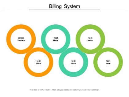 Billing system ppt powerpoint presentation show display cpb
