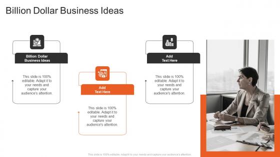 Billion Dollar Business Ideas In Powerpoint And Google Slides Cpb