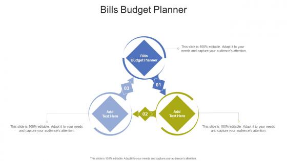 Bills Budget Planner In Powerpoint And Google Slides Cpb