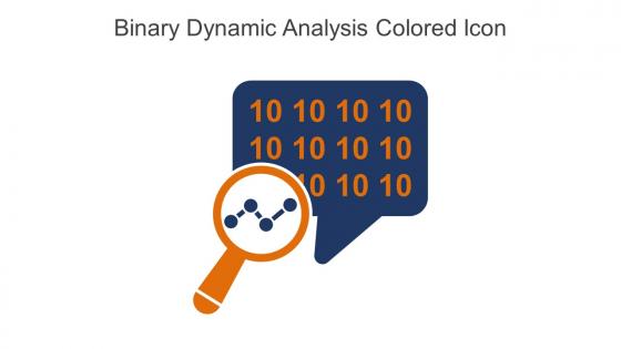Binary Dynamic Analysis Colored Icon In Powerpoint Pptx Png And Editable Eps Format