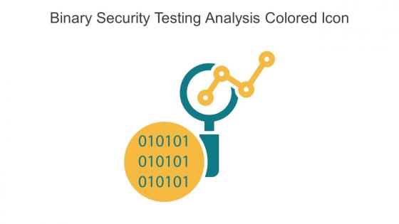 Binary Security Testing Analysis Colored Icon In Powerpoint Pptx Png And Editable Eps Format