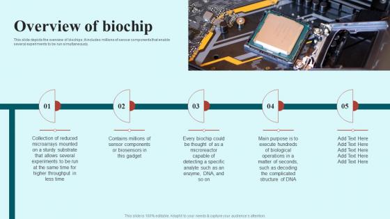 Biochips Applications Overview Of Biochip Ppt Powerpoint Presentation Summary Slide Portrait