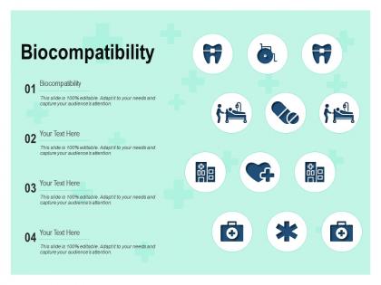 Biocompatibility ppt powerpoint presentation icon master slide
