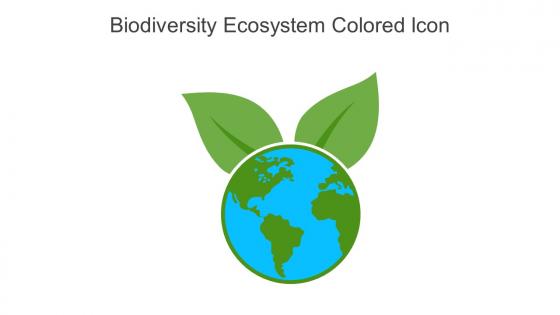 Biodiversity Ecosystem Colored Icon In Powerpoint Pptx Png And Editable Eps Format