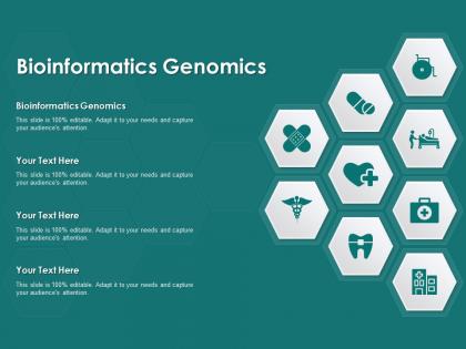 Bioinformatics genomics ppt powerpoint presentation show guide