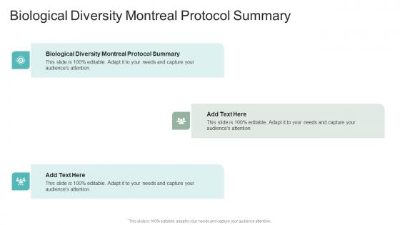 Biological Diversity Montreal Protocol Summary In Powerpoint And Google Slides Cpb