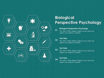 Biological perspective psychology ppt powerpoint presentation outline graphic images