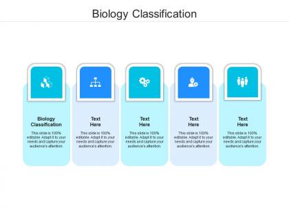 Biology classification ppt powerpoint presentation file grid cpb