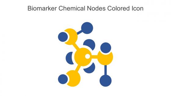 Biomarker Chemical Nodes Colored Icon In Powerpoint Pptx Png And Editable Eps Format
