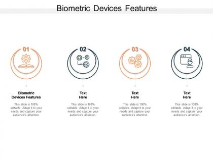 Biometric devices features ppt powerpoint presentation outline examples cpb