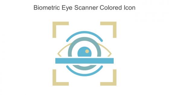 Biometric Eye Scanner Colored Icon In Powerpoint Pptx Png And Editable Eps Format