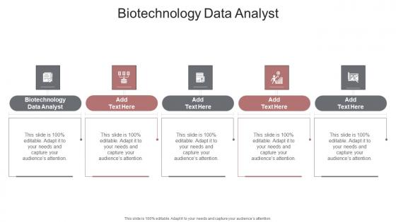 Biotechnology Data Analyst In Powerpoint And Google Slides Cpb