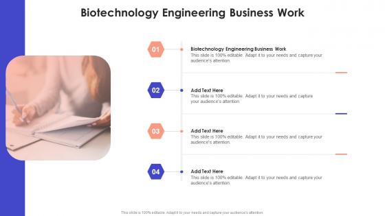 Biotechnology Engineering Business Work In Powerpoint And Google Slides Cpb