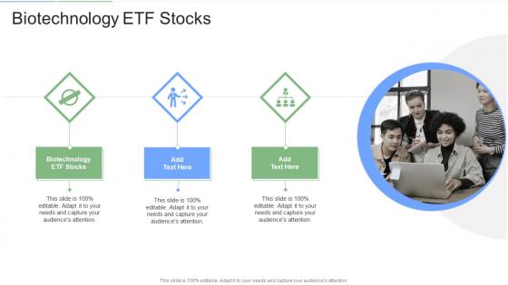 Biotechnology ETF Stocks In Powerpoint And Google Slides Cpb