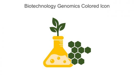 Biotechnology Genomics Colored Icon In Powerpoint Pptx Png And Editable Eps Format