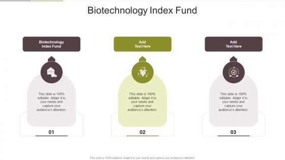 Biotechnology Index Fund In Powerpoint And Google Slides Cpb