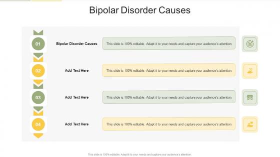 Bipolar Disorder Causes In Powerpoint And Google Slides Cpb