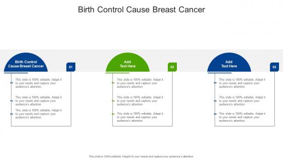 Birth Control Cause Breast Cancer In Powerpoint And Google Slides Cpb