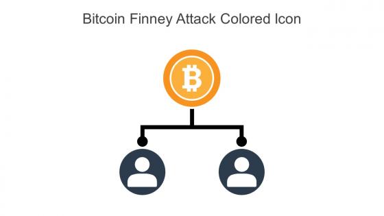 Bitcoin Finney Attack Colored Icon In Powerpoint Pptx Png And Editable Eps Format