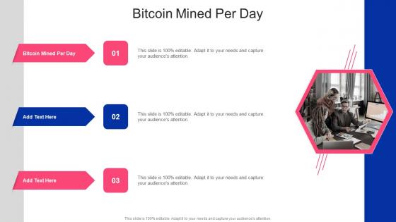 Bitcoin Mined Per Day In Powerpoint And Google Slides Cpb