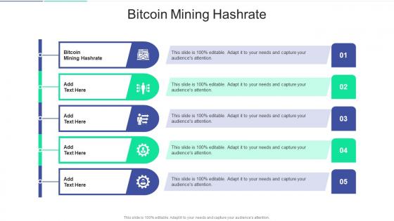 Bitcoin Mining Hashrate In Powerpoint And Google Slides Cpb