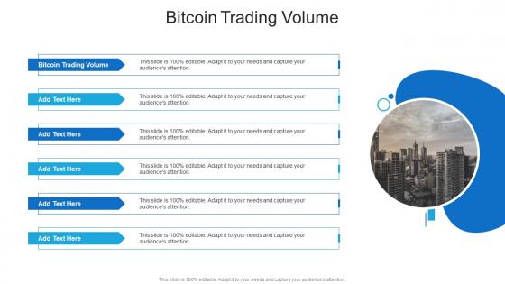 Bitcoin Trading Volume In Powerpoint And Google Slides Cpb