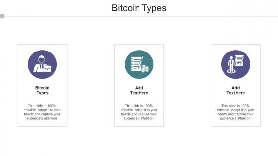 Bitcoin Types Ppt Powerpoint Presentation Slides Graphics Pictures Cpb