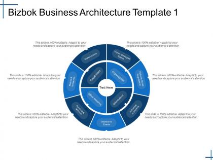 Bizbok business architecture ppt show slideshow