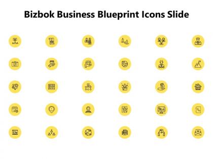 Bizbok business blueprint icons slide dollar ppt powerpint presentation slides