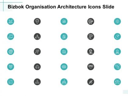 Bizbok organisation architecture icons slide location c298 ppt powerpoint presentation gallery diagrams