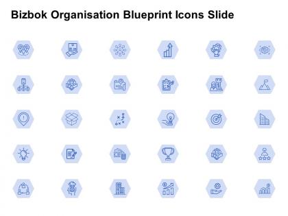 Bizbok organisation blueprint icons slide growth technology c99 ppt powerpoint presentation icon slides