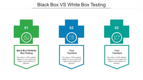 Black box vs white box testing ppt powerpoint presentation layouts elements cpb